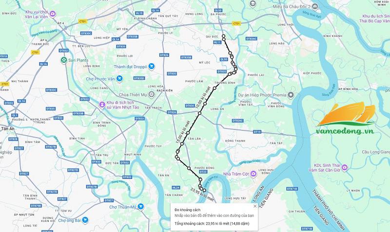 096.61.01 Hình vẽ vệ tinh Quốc lộ 50
